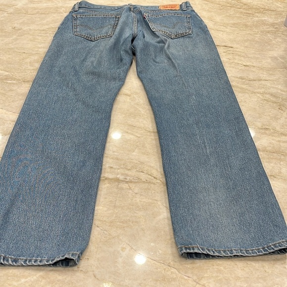 Levi’s 505™ Straight Fit‎ Jeans | Light Stonewash | Men's Size 36x32 - Picture 3 of 9